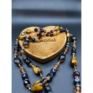 3 tier Western Germany Necklace Vintage